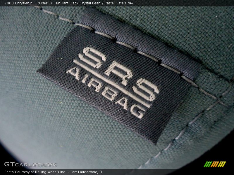 Brilliant Black Crystal Pearl / Pastel Slate Gray 2008 Chrysler PT Cruiser LX