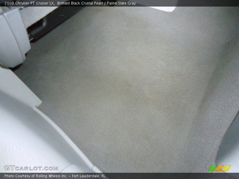 Brilliant Black Crystal Pearl / Pastel Slate Gray 2008 Chrysler PT Cruiser LX
