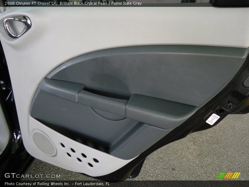 Brilliant Black Crystal Pearl / Pastel Slate Gray 2008 Chrysler PT Cruiser LX
