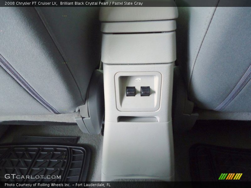 Brilliant Black Crystal Pearl / Pastel Slate Gray 2008 Chrysler PT Cruiser LX