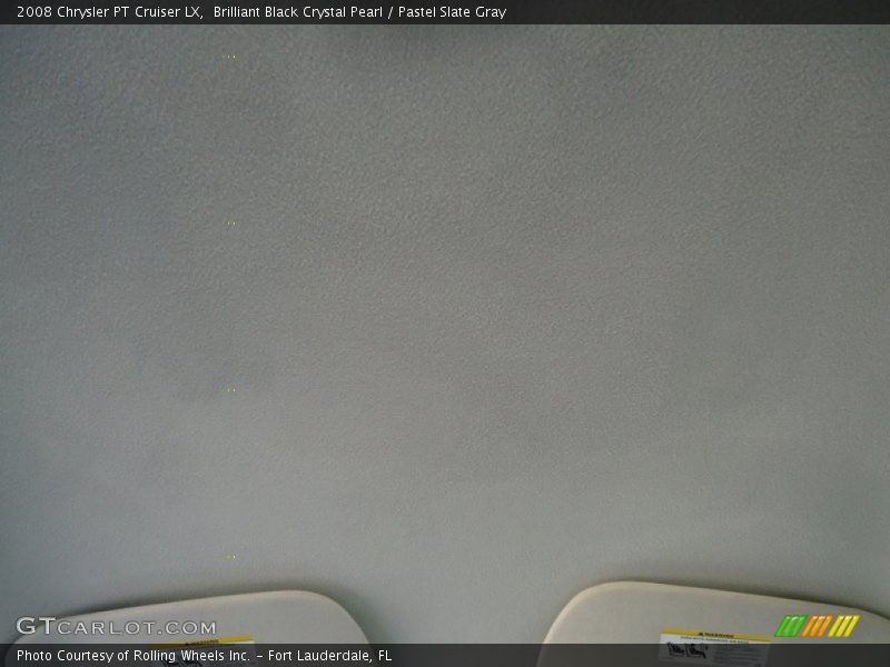 Brilliant Black Crystal Pearl / Pastel Slate Gray 2008 Chrysler PT Cruiser LX