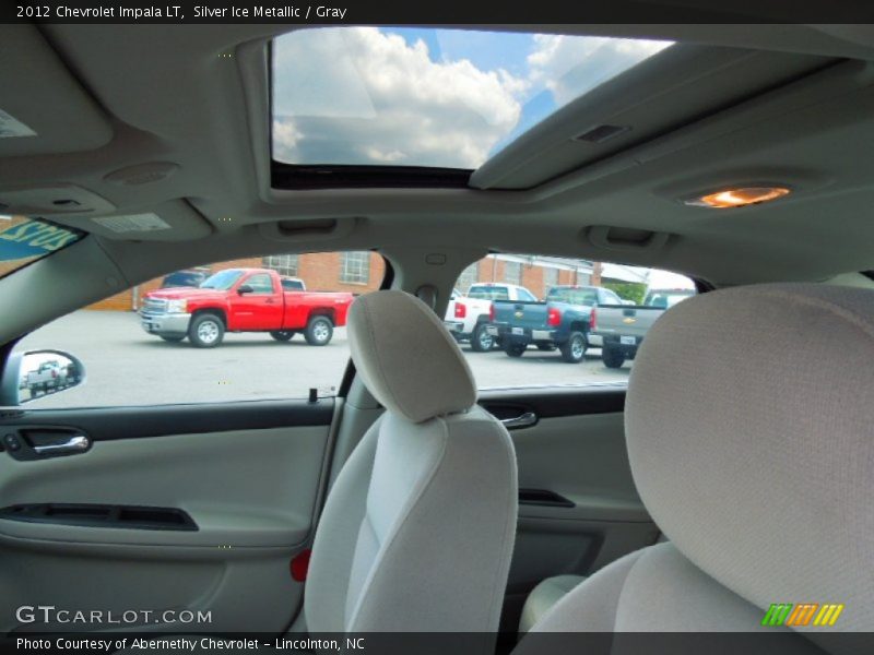 Silver Ice Metallic / Gray 2012 Chevrolet Impala LT