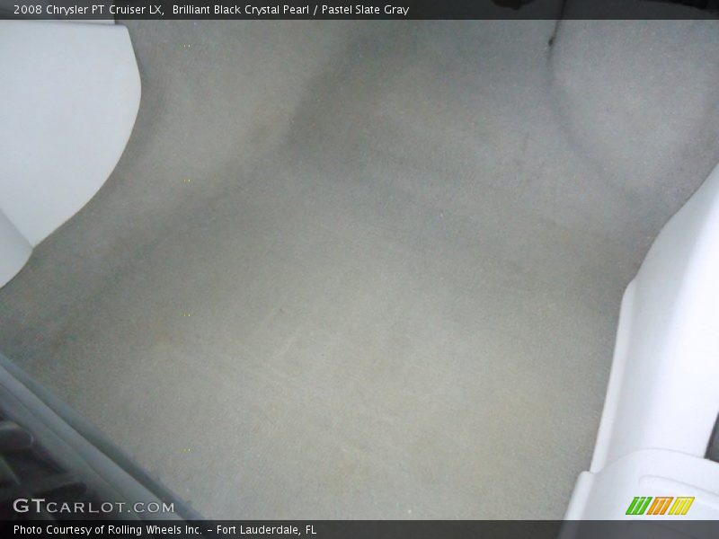 Brilliant Black Crystal Pearl / Pastel Slate Gray 2008 Chrysler PT Cruiser LX
