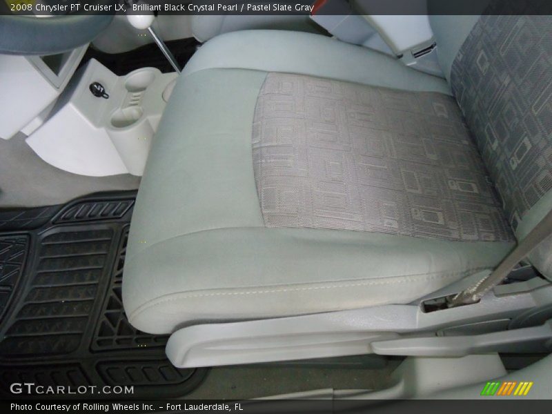 Brilliant Black Crystal Pearl / Pastel Slate Gray 2008 Chrysler PT Cruiser LX