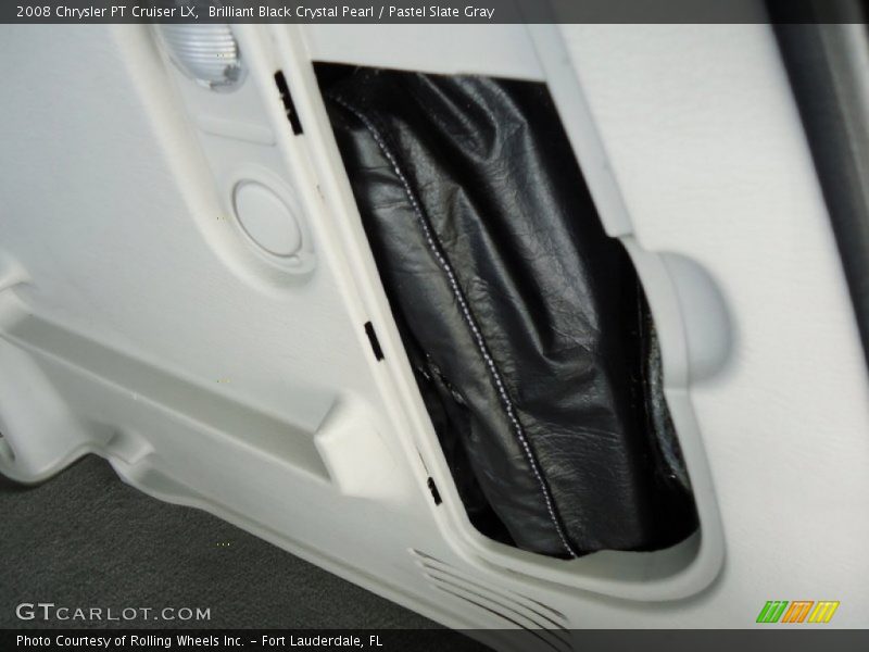 Brilliant Black Crystal Pearl / Pastel Slate Gray 2008 Chrysler PT Cruiser LX