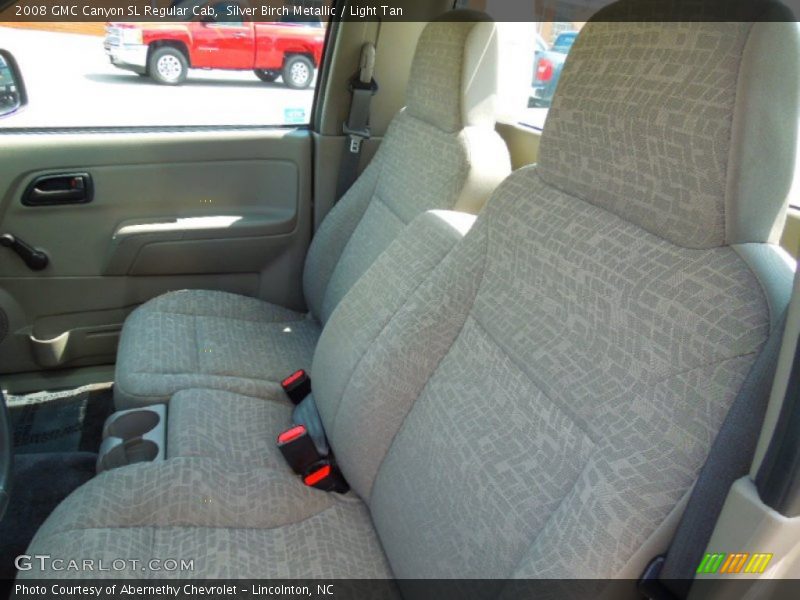 Silver Birch Metallic / Light Tan 2008 GMC Canyon SL Regular Cab