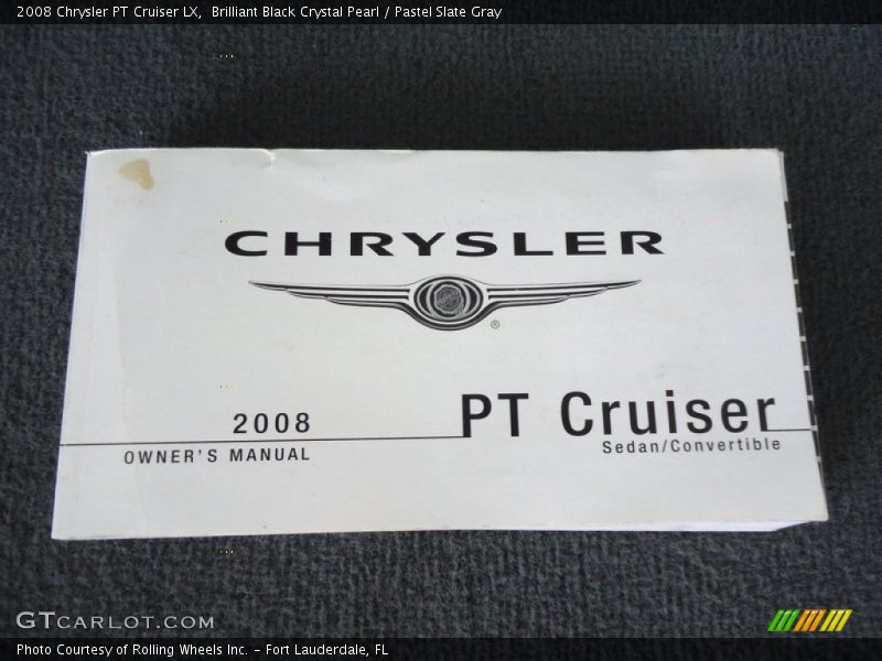 Books/Manuals of 2008 PT Cruiser LX