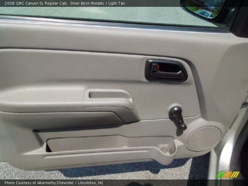 Silver Birch Metallic / Light Tan 2008 GMC Canyon SL Regular Cab