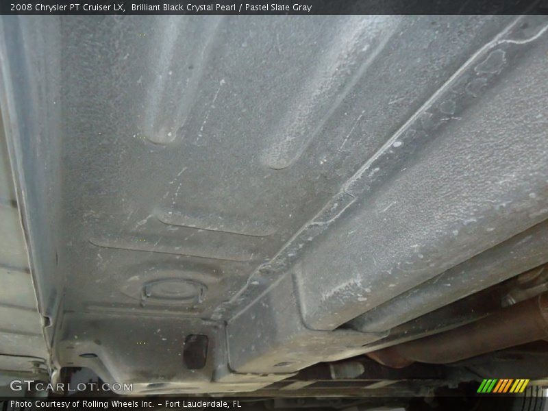 Undercarriage of 2008 PT Cruiser LX