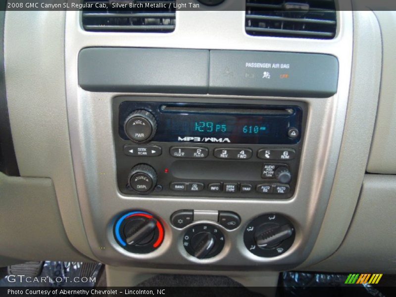 Silver Birch Metallic / Light Tan 2008 GMC Canyon SL Regular Cab