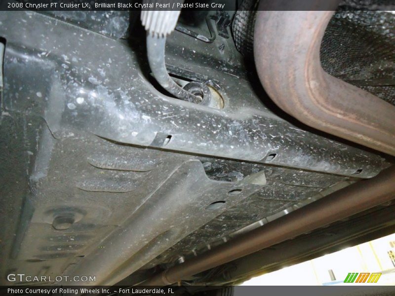 Undercarriage of 2008 PT Cruiser LX