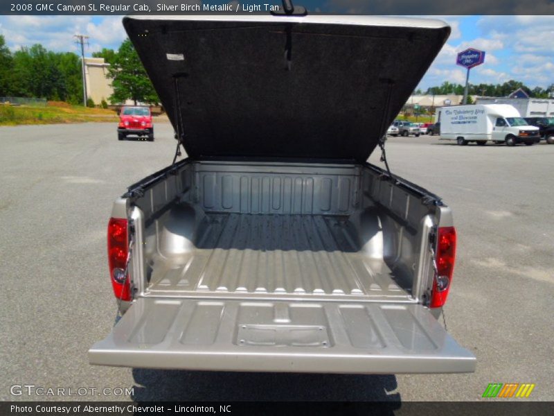 Silver Birch Metallic / Light Tan 2008 GMC Canyon SL Regular Cab
