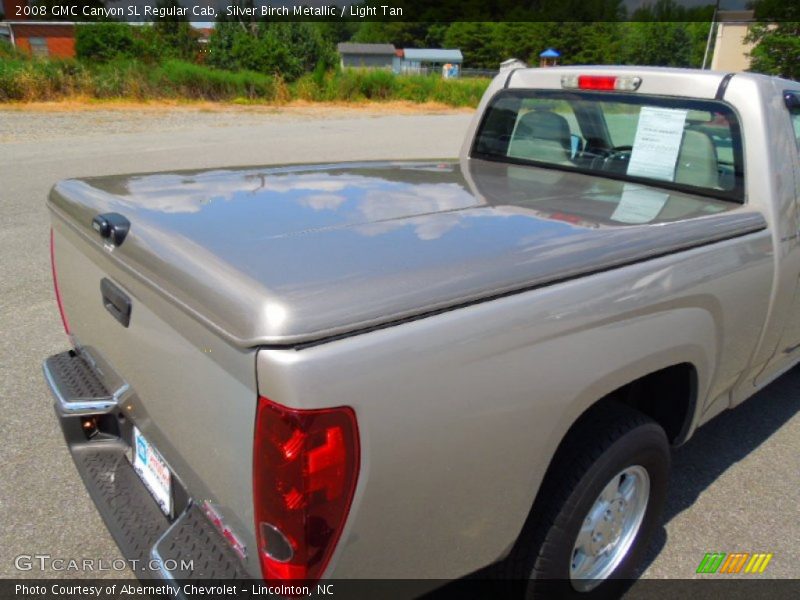 Silver Birch Metallic / Light Tan 2008 GMC Canyon SL Regular Cab