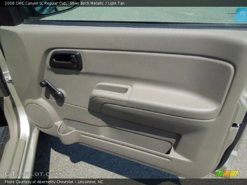 Silver Birch Metallic / Light Tan 2008 GMC Canyon SL Regular Cab