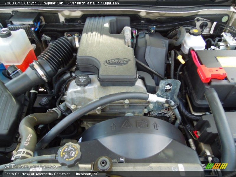 Silver Birch Metallic / Light Tan 2008 GMC Canyon SL Regular Cab