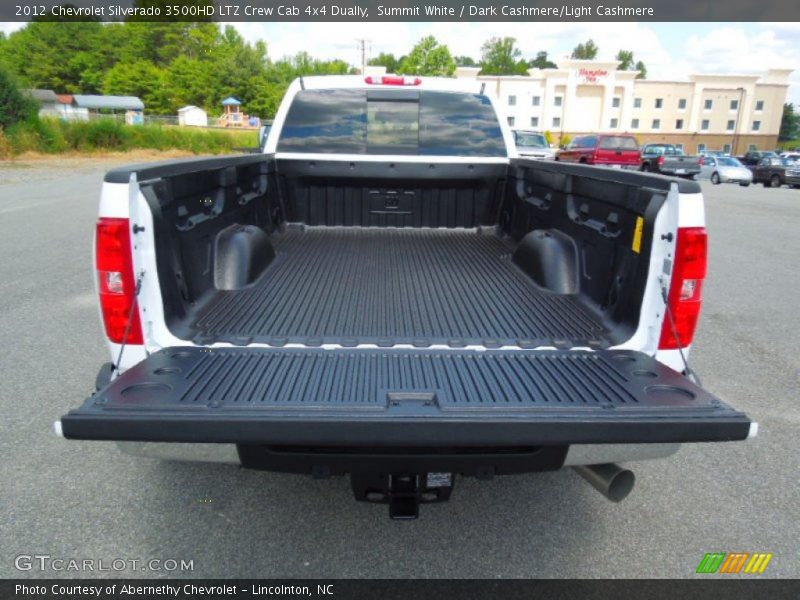 Summit White / Dark Cashmere/Light Cashmere 2012 Chevrolet Silverado 3500HD LTZ Crew Cab 4x4 Dually
