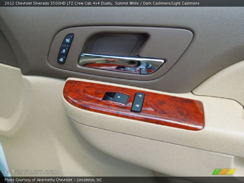 Summit White / Dark Cashmere/Light Cashmere 2012 Chevrolet Silverado 3500HD LTZ Crew Cab 4x4 Dually