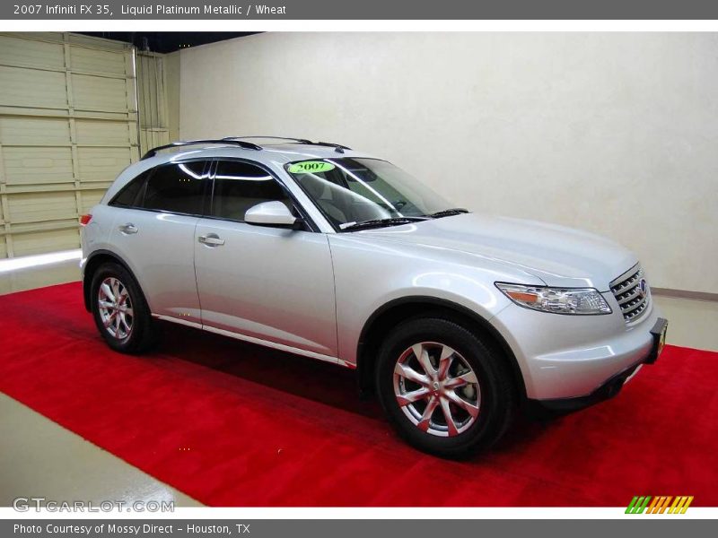 Liquid Platinum Metallic / Wheat 2007 Infiniti FX 35