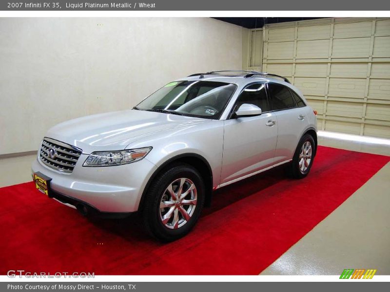 Liquid Platinum Metallic / Wheat 2007 Infiniti FX 35