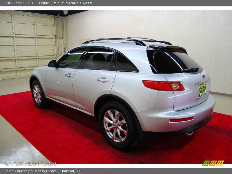 Liquid Platinum Metallic / Wheat 2007 Infiniti FX 35