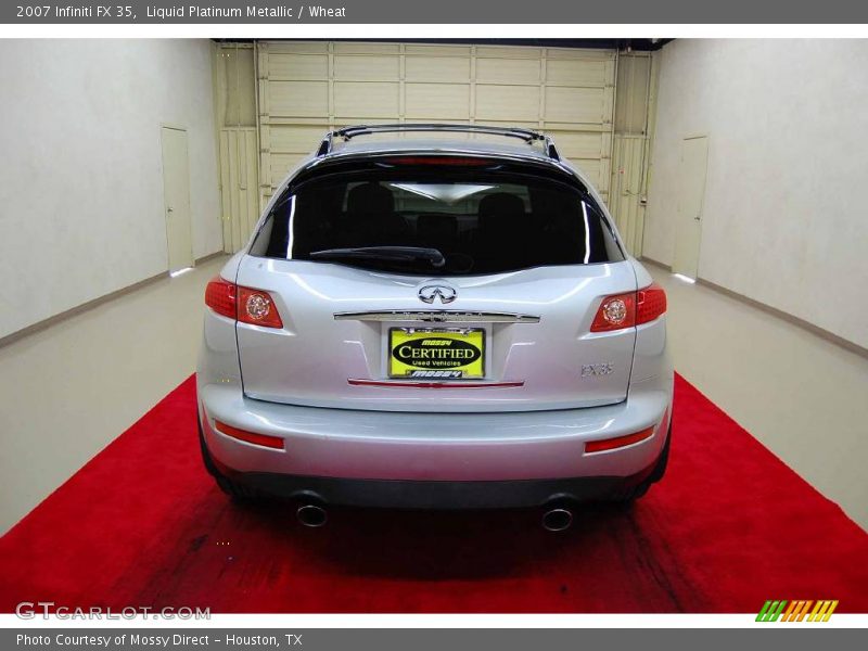 Liquid Platinum Metallic / Wheat 2007 Infiniti FX 35