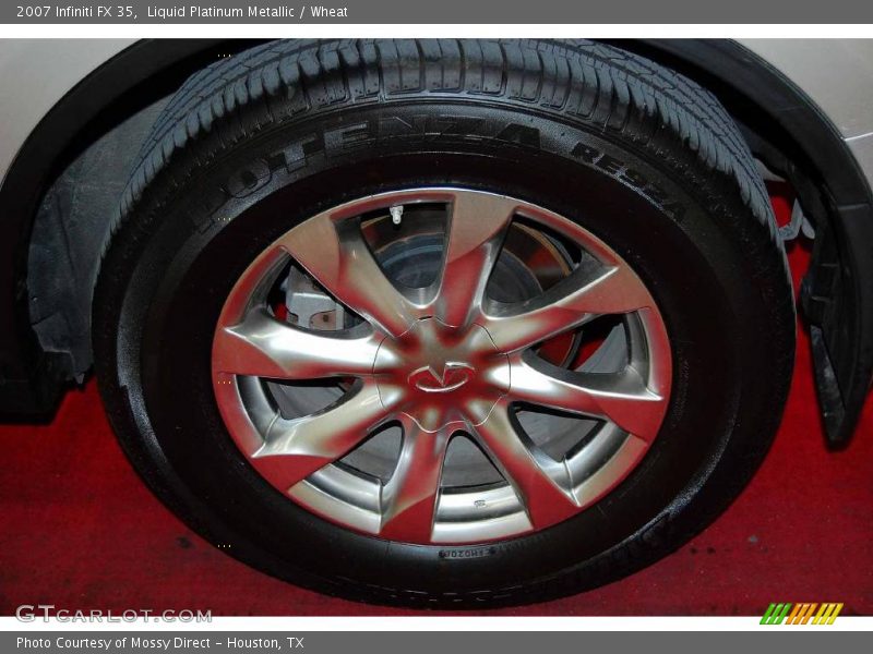 Liquid Platinum Metallic / Wheat 2007 Infiniti FX 35
