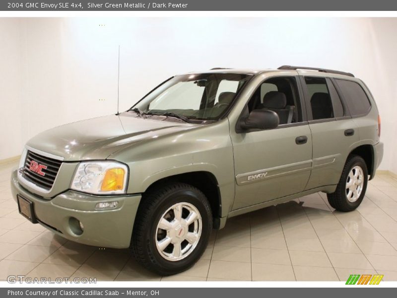Silver Green Metallic / Dark Pewter 2004 GMC Envoy SLE 4x4