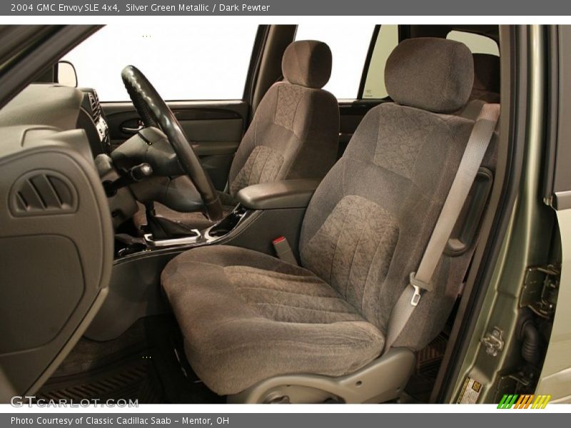 Silver Green Metallic / Dark Pewter 2004 GMC Envoy SLE 4x4