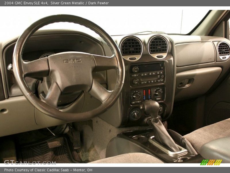 Silver Green Metallic / Dark Pewter 2004 GMC Envoy SLE 4x4