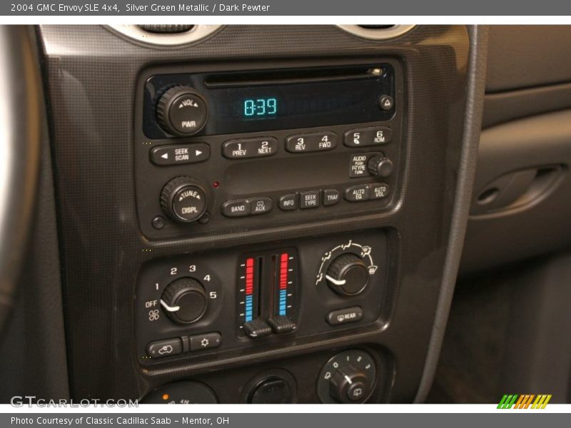 Silver Green Metallic / Dark Pewter 2004 GMC Envoy SLE 4x4