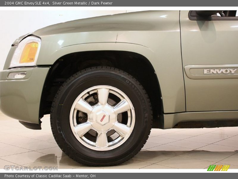 Silver Green Metallic / Dark Pewter 2004 GMC Envoy SLE 4x4