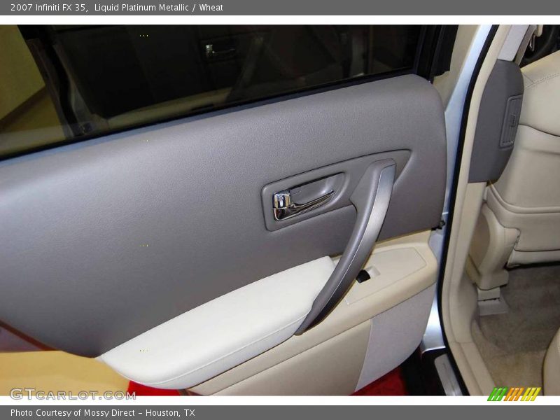 Liquid Platinum Metallic / Wheat 2007 Infiniti FX 35