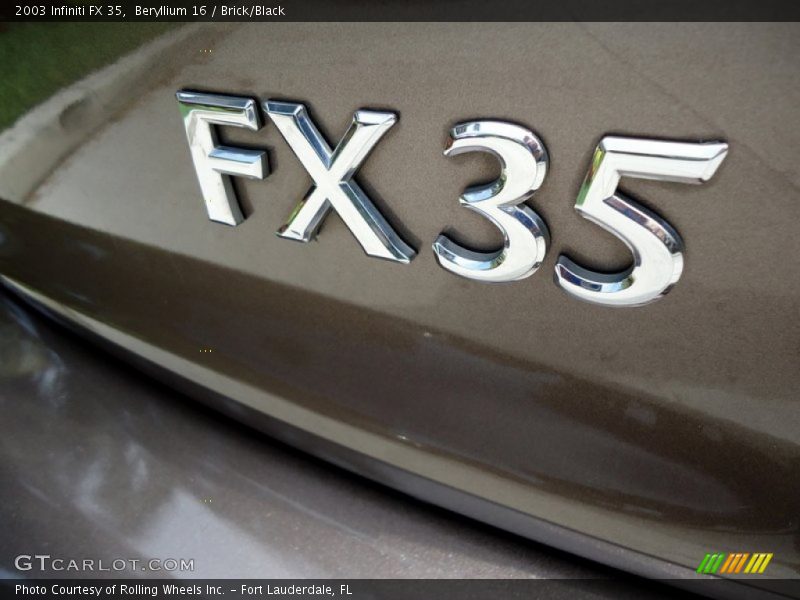  2003 FX 35 Logo