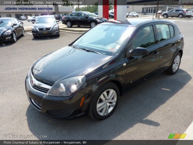 Black Sapphire / Charcoal 2008 Saturn Astra XE Sedan