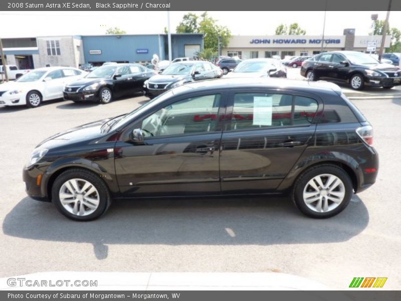 Black Sapphire / Charcoal 2008 Saturn Astra XE Sedan