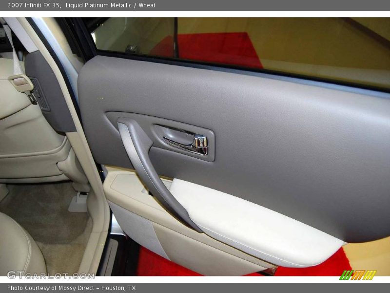 Liquid Platinum Metallic / Wheat 2007 Infiniti FX 35