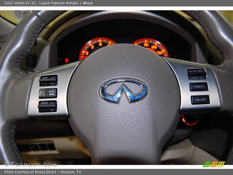 Liquid Platinum Metallic / Wheat 2007 Infiniti FX 35