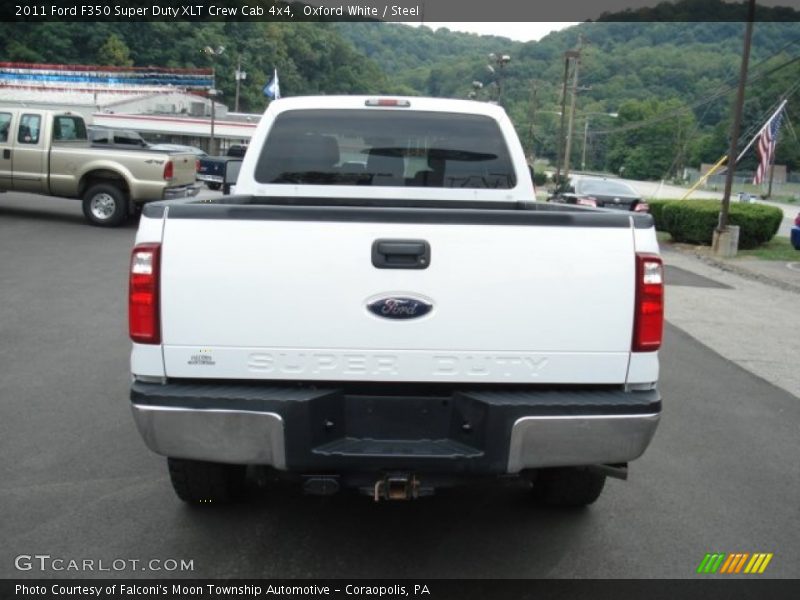 Oxford White / Steel 2011 Ford F350 Super Duty XLT Crew Cab 4x4