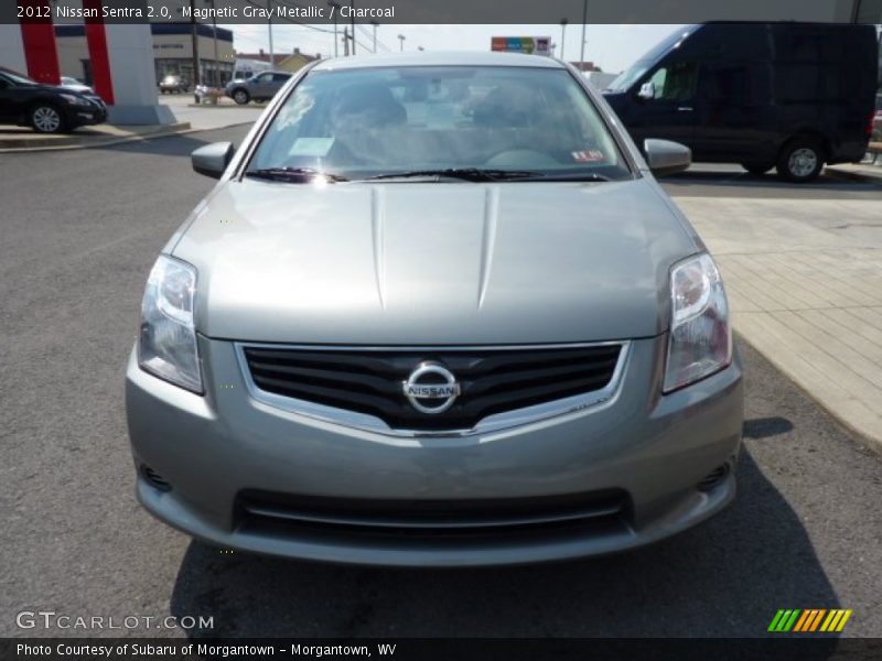 Magnetic Gray Metallic / Charcoal 2012 Nissan Sentra 2.0