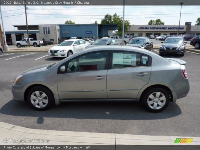 Magnetic Gray Metallic / Charcoal 2012 Nissan Sentra 2.0