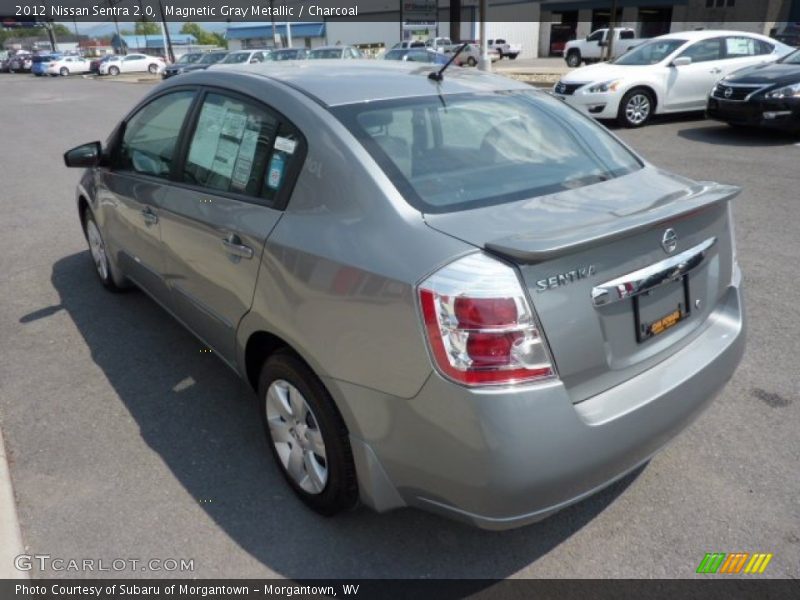 Magnetic Gray Metallic / Charcoal 2012 Nissan Sentra 2.0