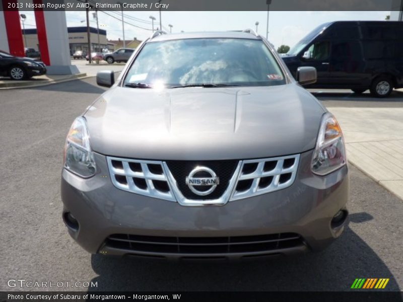 Platinum Graphite / Gray 2013 Nissan Rogue SV AWD