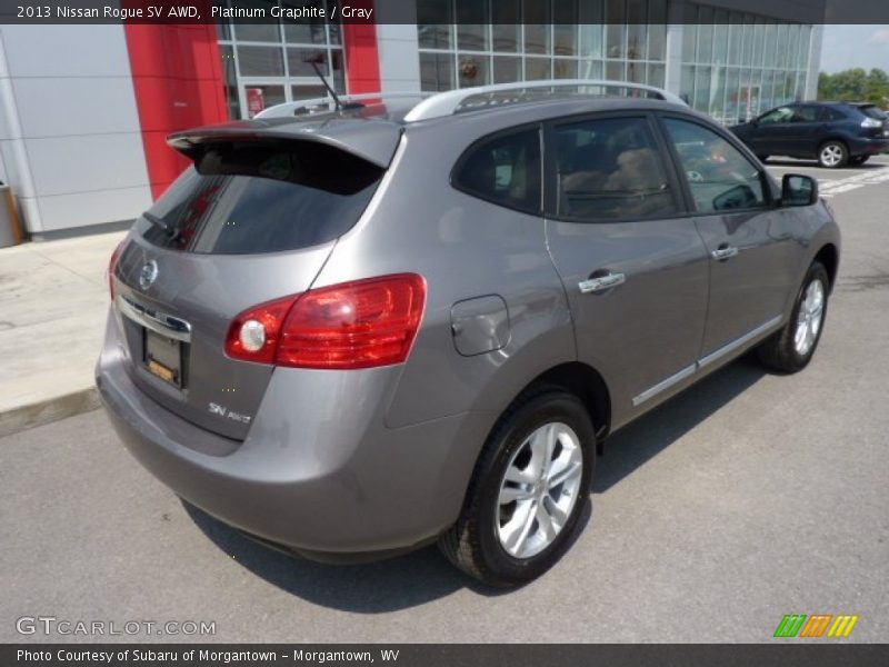 Platinum Graphite / Gray 2013 Nissan Rogue SV AWD