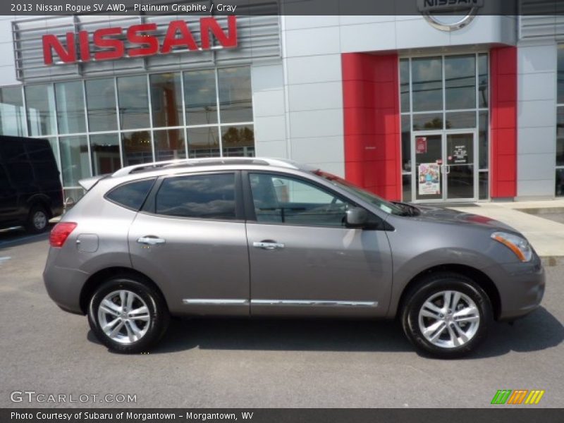 Platinum Graphite / Gray 2013 Nissan Rogue SV AWD