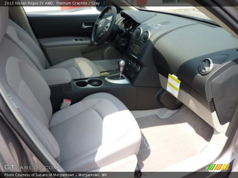 Platinum Graphite / Gray 2013 Nissan Rogue SV AWD