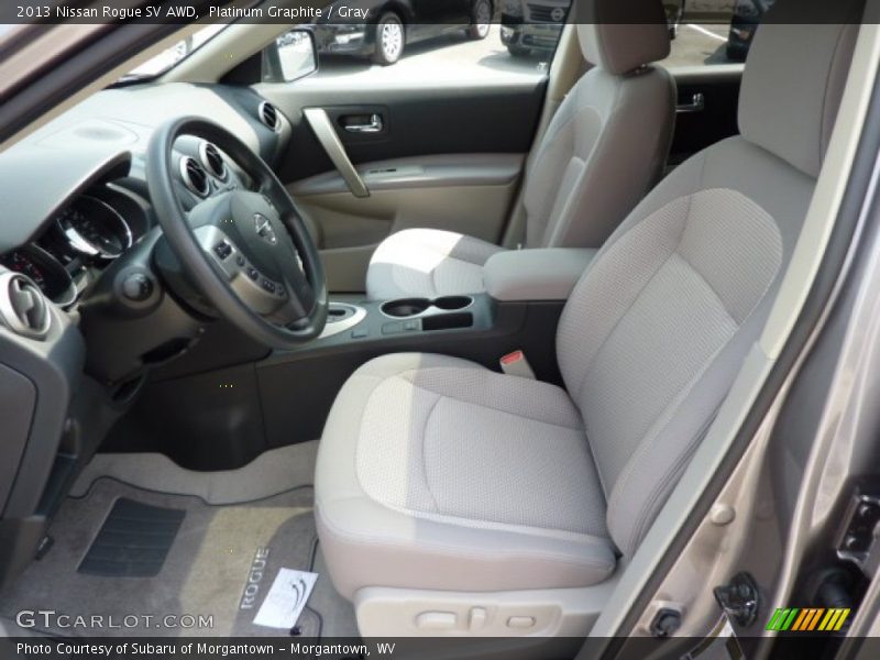 Platinum Graphite / Gray 2013 Nissan Rogue SV AWD