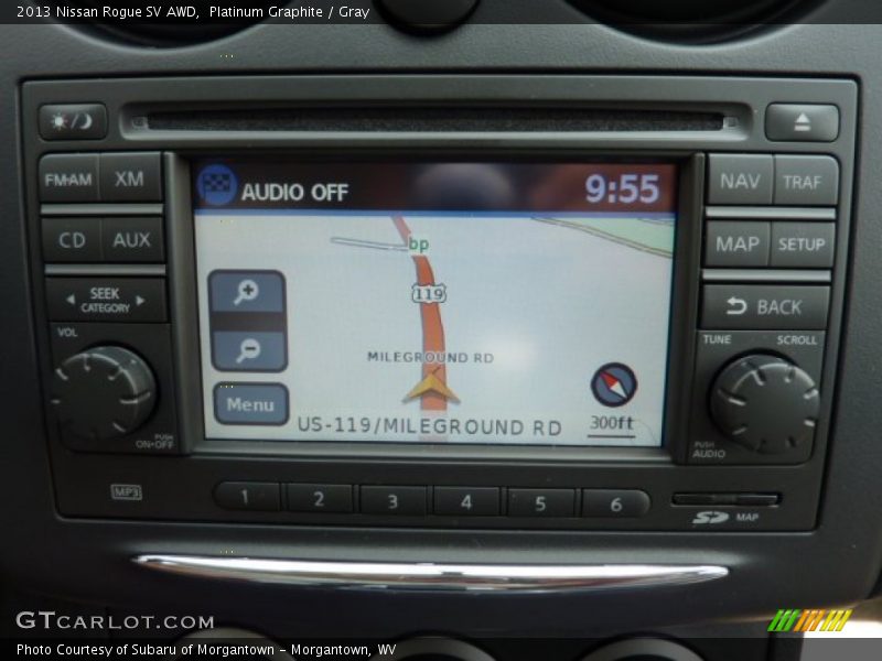 Platinum Graphite / Gray 2013 Nissan Rogue SV AWD