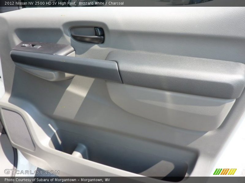 Blizzard White / Charcoal 2012 Nissan NV 2500 HD SV High Roof