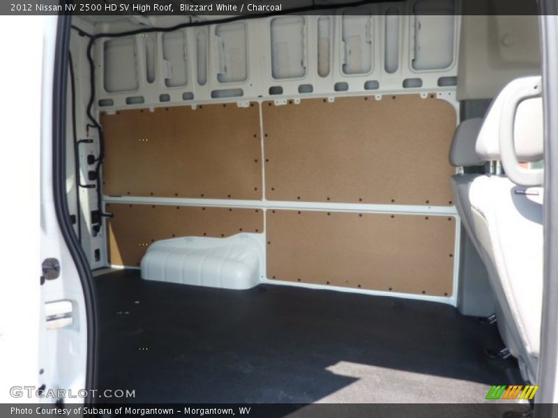 Blizzard White / Charcoal 2012 Nissan NV 2500 HD SV High Roof