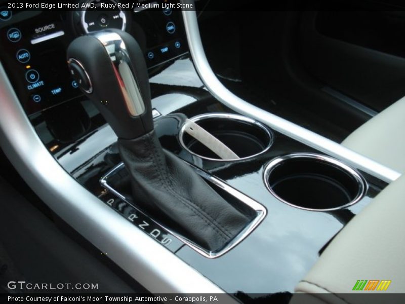 Ruby Red / Medium Light Stone 2013 Ford Edge Limited AWD
